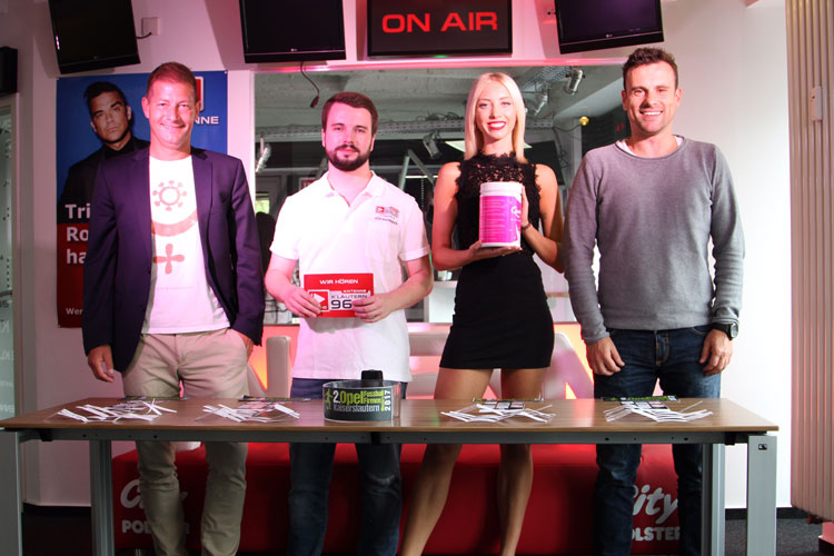 2.Opel-Fußball-Firmen-Masters Kaiserslautern Auslosung 2017 ber der Antenne Kaiserslautern 