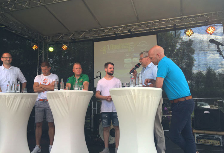 Vorstellung des 1.Opel-Fußball-Firmen-Masters Kaiserslautern 