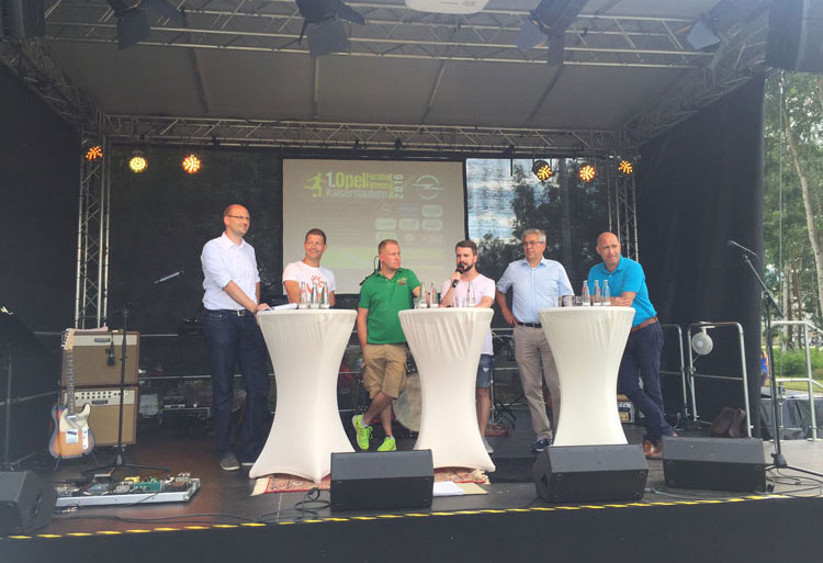 Vorstellung des 1.Opel-Fußball-Firmen-Masters Kaiserslautern 