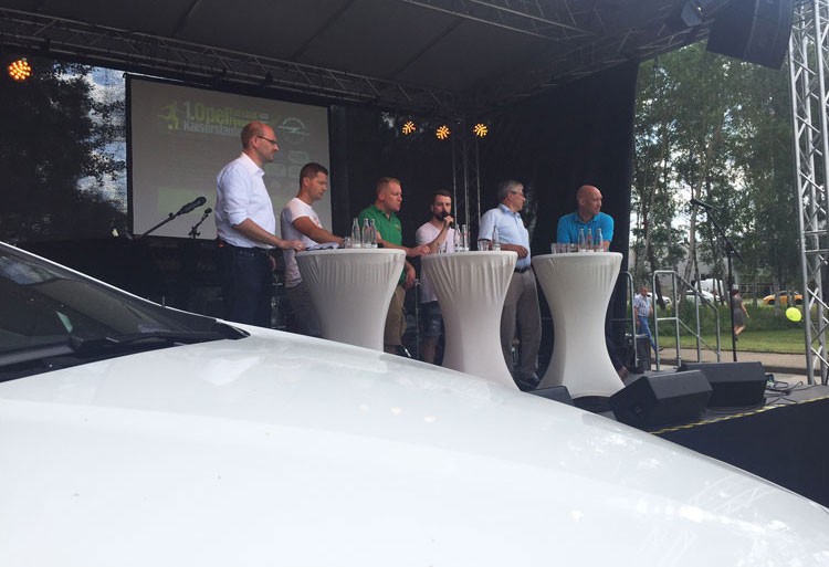 Vorstellung des 1.Opel-Fußball-Firmen-Masters Kaiserslautern 